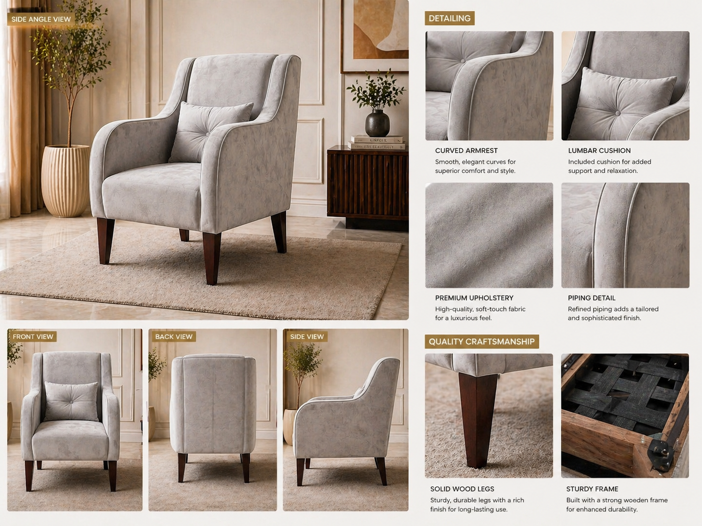 ALVERA ACCENT CHAIR