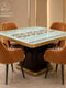 NERO LUXE DINING SET (4- SEATER )