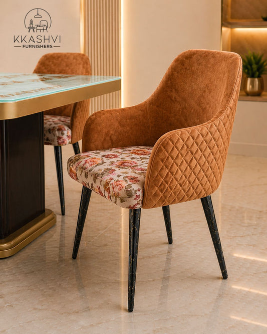 NERO LUXE DINING SET (4- SEATER )