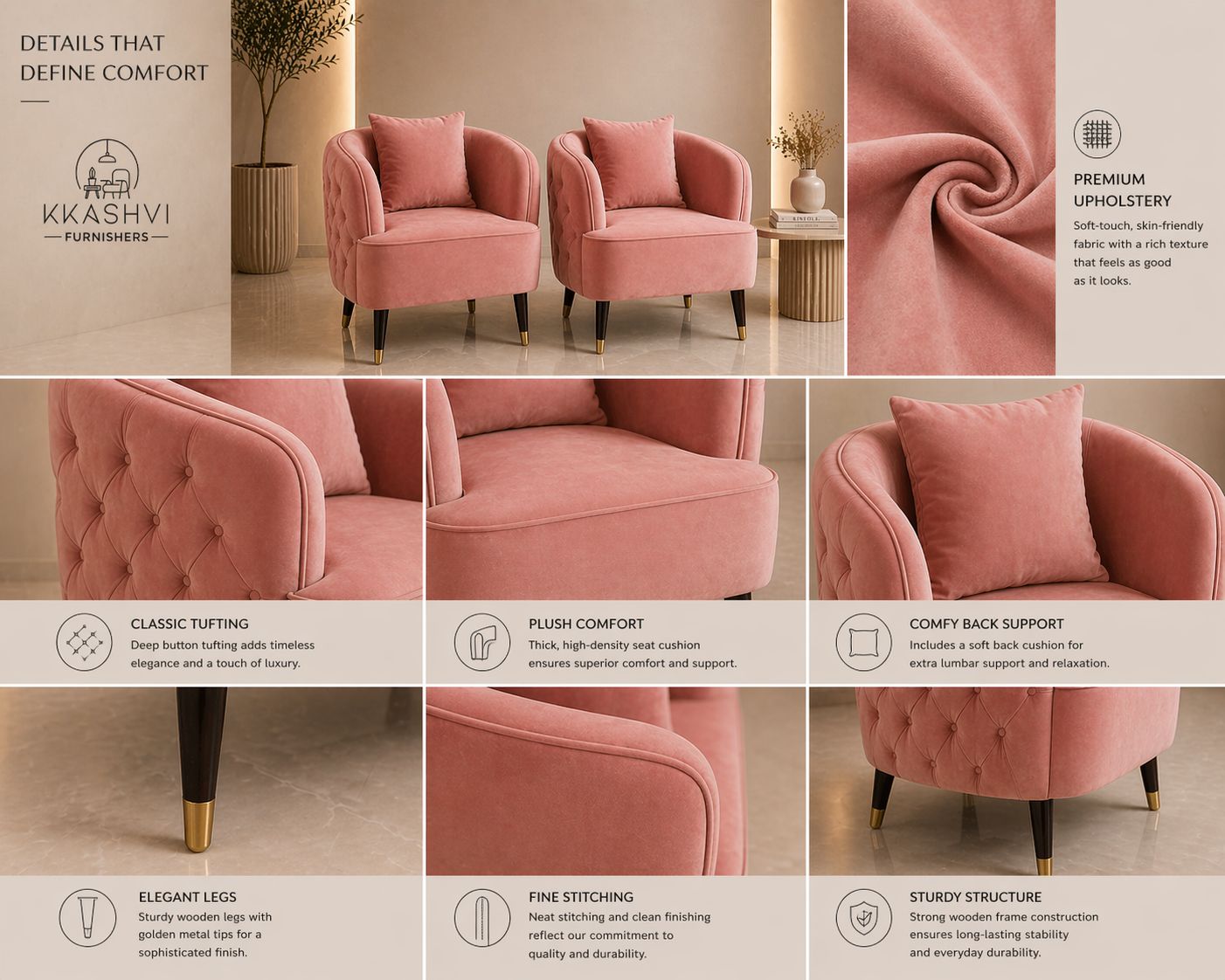 ROSELLE LUXE CHAIR