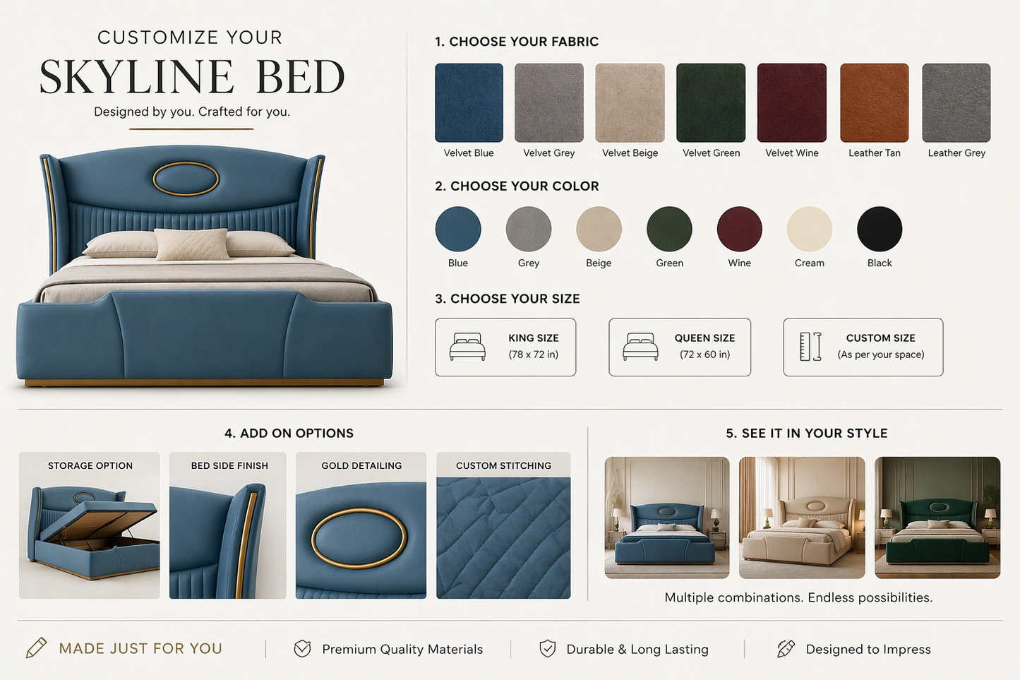 SKYLINE BED