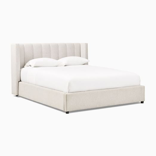 Verona Vertical-Panel Upholstered Bed