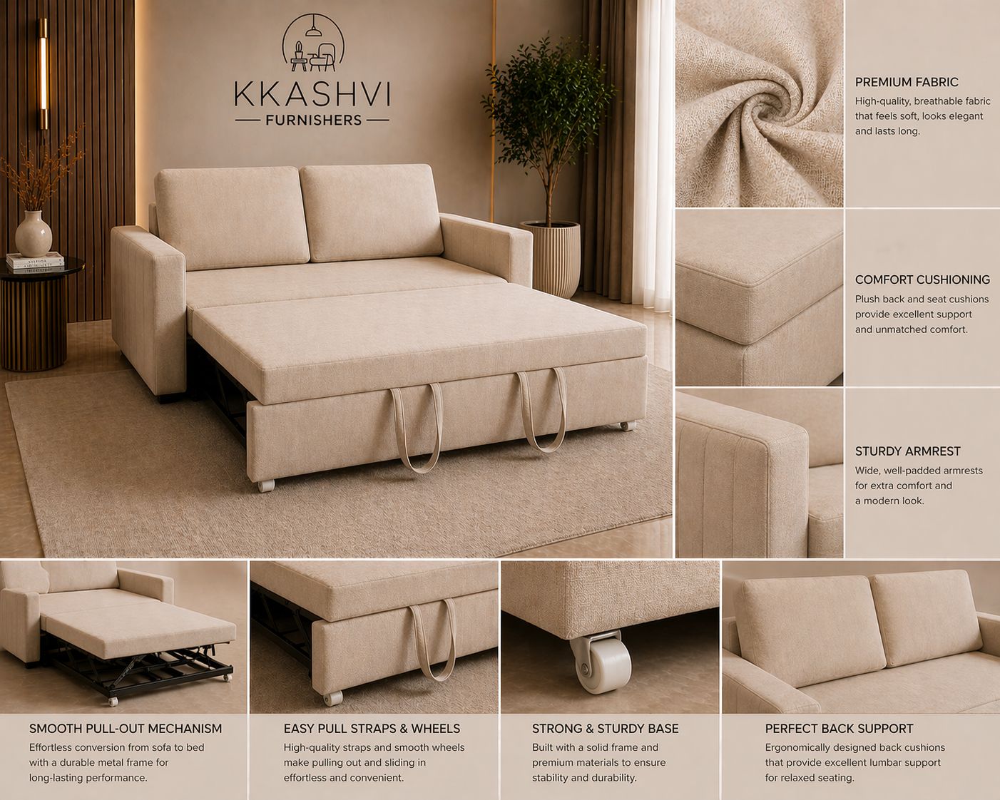 COMFORA SOFA BED