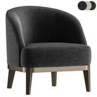 Modern Curved Lounge Chair