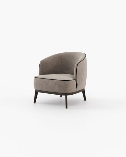Modern Curved Lounge Chair